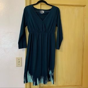 The North Face Knit Dress green teal